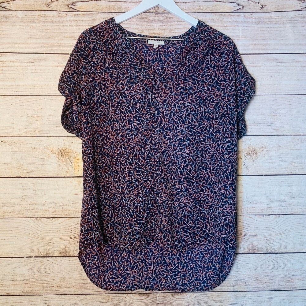 Pleione Split Neck Top